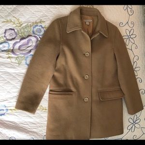 FINAL MARKDOWN!!! JCrew Camel Winter Overcoat